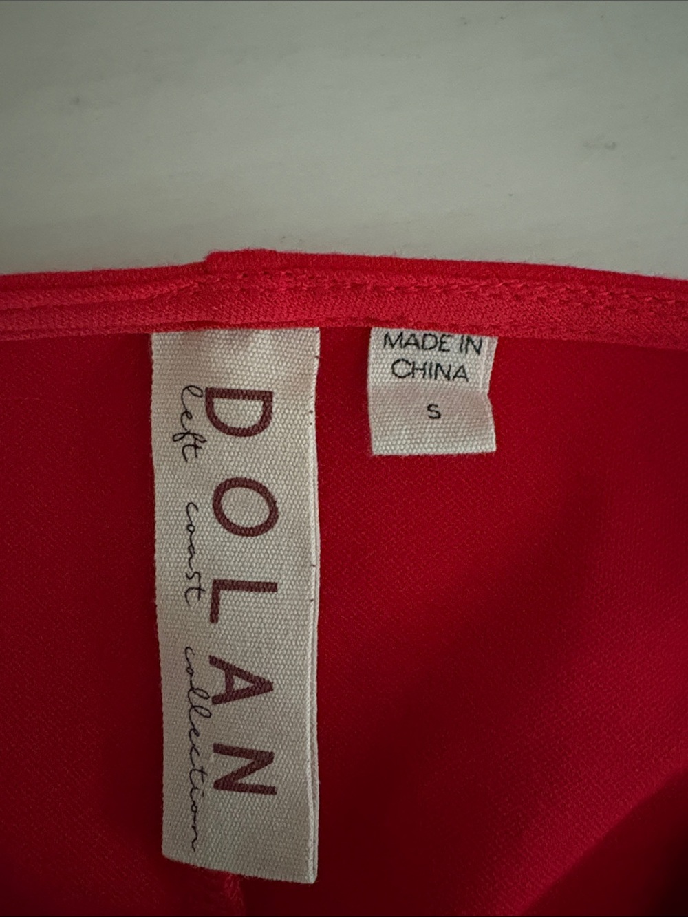 Anthropologie Red Sleeveless Peplum Tank Top - Picture 4 of 4